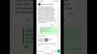 SBI KYC through WhatsApp | SBI KYC WhatsApp se kaise karen | #sbi #sbikyc #kyc #banking #bank