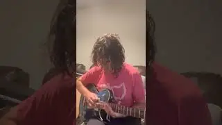 I built the sky - Mirage - breakdown - guitar play through