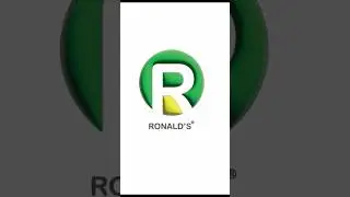 R logo design idea 💡button logo 