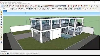 Tutorial Sketchup - Membuat Rumah Minimalis Kontemporer (Part 2)
