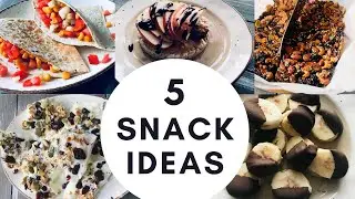 Evening Snacks Without Oil| 5 Healthy Snack Ideas