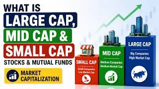What is Large Cap, Mid Cap & Small Cap Stocks & Mutual Funds | Market Capitalization