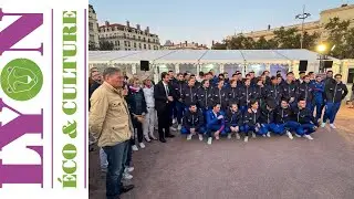 WorldSkills Lyon 2024 : l'équipe de France à l'honneur sur la place Bellecour - reportage