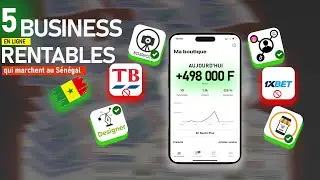 5 Meilleurs Business en ligne qui rapportent beaucoup d'argent
