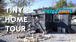 Touring the Charleston: A Shabby Country Tiny Home in Tennessee Built by Incredible Tiny Homes