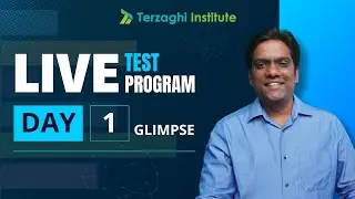 Glimpse of our Live Test Program Day 1🔥| #civilengineering #test