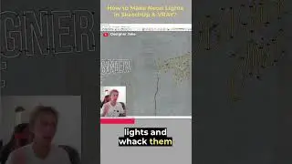 How to make neon lights in Sketchup & Vray