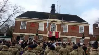 Soldiers Marching In Beeston