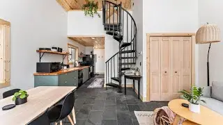 Amazing Modern Aurora Scandinavian Cabin on 22 Acres