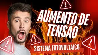 Aumento da tensão elétrica com Energia Solar Fotovoltaica | Impedância da rede