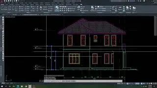 Fine elevation by type text and referent point  in Autocad ( Free download )