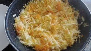 НАЧИНКА ДЛЯ ПИРОЖКОВ ИЗ КАПУСТЫ С ЯЙЦОМ/ Из бюджетных продуктов, простая и вкусная