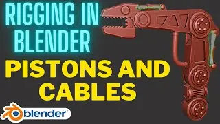 Rigging Pistons and Cables in Blender