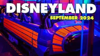 Star Tours, Space Mountain, and Roger Rabbit | Disneyland Tour September 2024