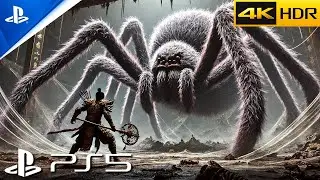 Sun Wukong vs Violet Spider (PS5) Realistic ULTRA Graphics [4K60FPS] Black Myth Wukong