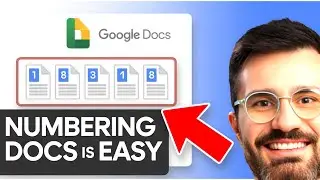 How to Add Page Number in Google Docs (2025)