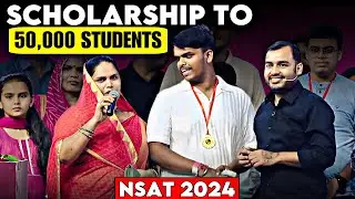 Revealing INDIA’s BIGGEST Scholarship Exam🔥 - PWNSAT 2024 | Don’t Miss it