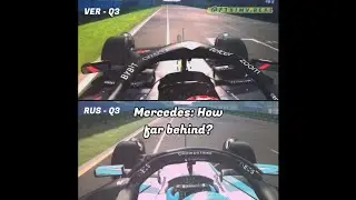 How far behind is Mercedes after the Australian GP 2024: Simulation based on the actual lap times