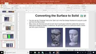 Digitized Shape Editor and Converting Mesh Files to Solid Bodies