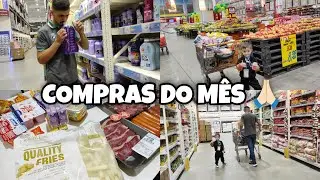 COMPRAS DO MÊS NO SUPERMERCADO✨🛒|Juliana Borba
