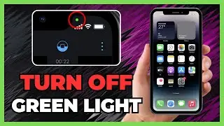 How To Turn Off Green Light On iPhone in 2025
