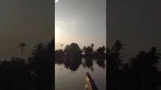 #goodmorning #morningsunset🌞 #natural #poathouse #Kerala #alaphy #sunrise #sunlight