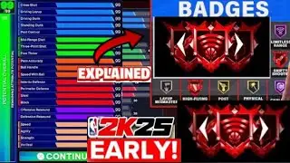 HOW NBA 2K25 BADGES ACTUALLY WORK