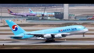 Korean Air A380 HEAVY early morning takeoff in Sydney - Infinite Flight