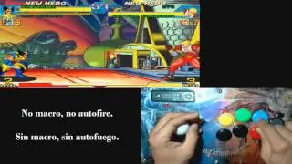 Marvel VS Capcom Wolverine infinite sliding technique /técnica de deslizar