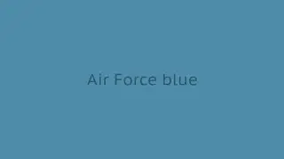 Air Force Blue - Monday colortherapy meditation