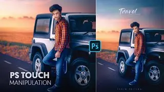 PS TOUCH MANIPULATION TUTORIAL 🔥⚡ TRAVELING MANIPULATION EDIT.