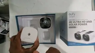 Eufy 4K Solar power Security camera
