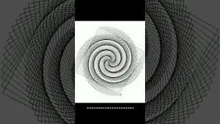 Python programming use square spiral 