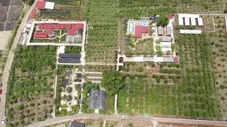 AGRO WISATA SITU BOLANG INDRAMAYU VIEW DARI KETINGGIAN