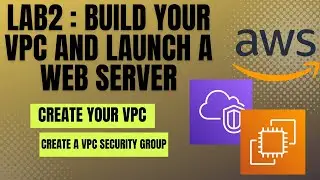 Lab 2 Build your VPC and Launch a Web Server, AWS Academy Cloud Foundations Lab 2