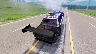 Ouch - BeamNG.Drive (Raw footage)