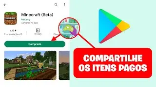 Como compartilhar apps e jogos pagos da Google Play Store!