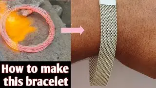 Silver Bracelet Making/How Bracelet is made/Jewelry Making/gold Smith Luke