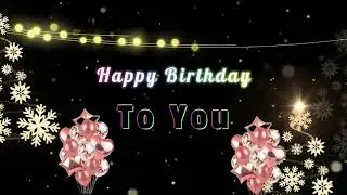 Happy Birthday Animation Video//Animation Video