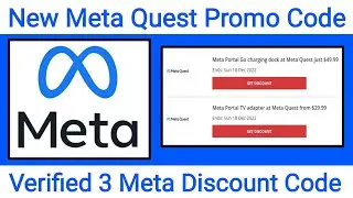 New Meta Quest Promo Codes | Verified Meta Quest Discount Code