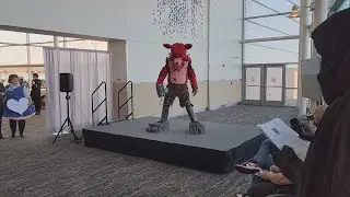 Foxy and Fallout T-60 Power Armor in ComiCon Erie 2024 Cosplay Contest  - September 21, 2024