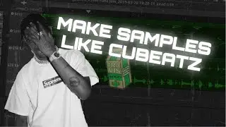 How To Make Dark Samples Like CuBeatz, Pvlace For Travis Scott & Gunna  | FL STUDIO