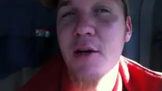 GG Allin in a Schwans truck