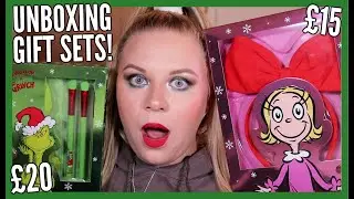 OMG 😱 REVOLUTION X THE GRINCH ADVENT GIFT SET UNBOXINGS ❤️💚 | makeupwithalixkate