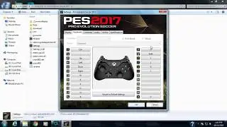 how to change pro evolution soccer 2016.17.18 keyboard and joystick buttons