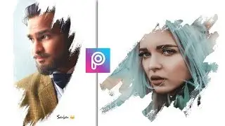 Picsart brush Effect photo Editing | photo Editing in Android   | Picsart Editing