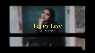 Terey Liye - Annural Khalid | Prod. MALIK. (Official Lyric Video)