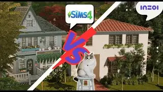 Construction in INZOI vs THE SIMS 4 \\ Comparison of construction mode