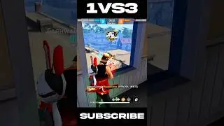 1 VS 3 🎯 CLUTCH WITH GRENADE 🤡 + M1873 GUN 🔫 #shorts