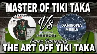 MASTER OF TIKI TAKA PES 2021 Mobile • Gameplay Pes 2021 Mobile INDONESIA